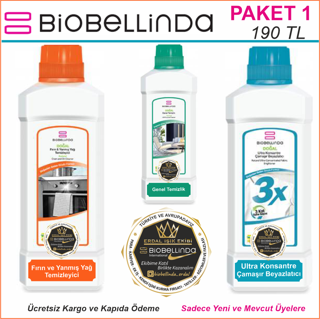 Biobellinda Üyelik Paketi 1 – BİOBELLİNDA ÜYELİK VE SİPARİŞ